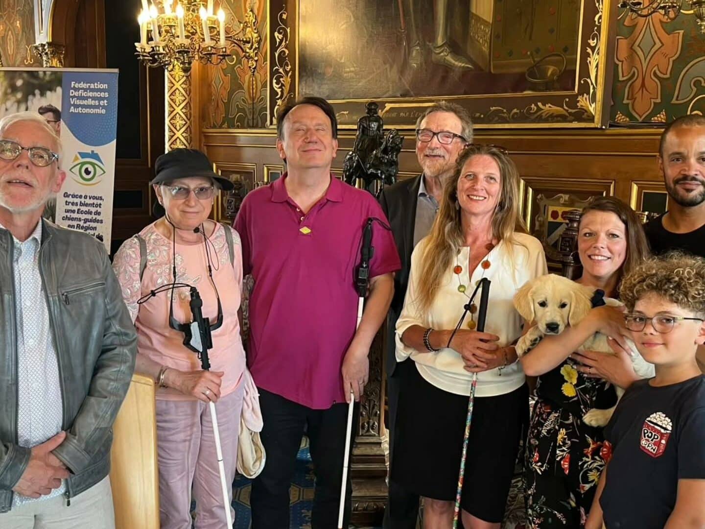 10: photo de groupe de la MDVA