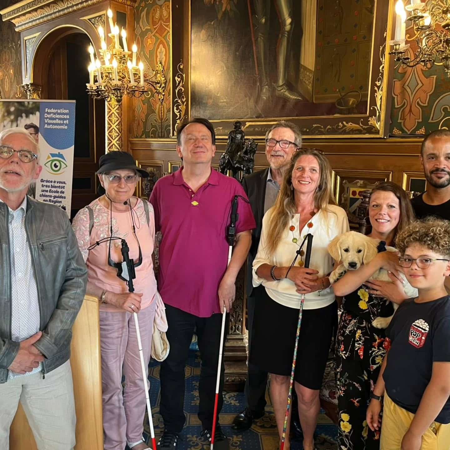 10: photo de groupe de la MDVA