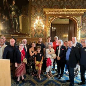 12: photo de groupe des Lions club, partenaire financier