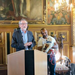 2: Michel Brard et Steve Roulaud, éducateur canin