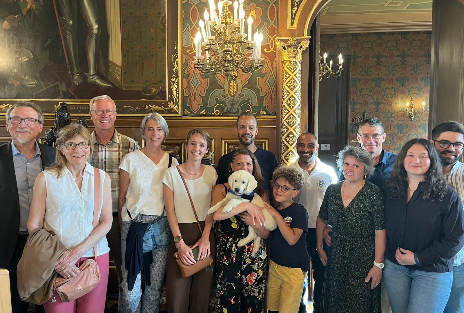 Voici les premières familles d’accueil de l’École des chiens guides du Centre